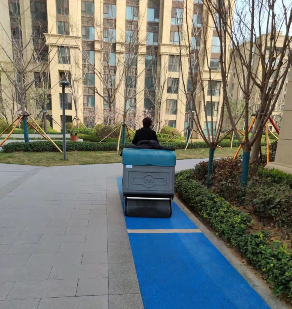 清晨雨駕駛式洗地機 全自動擦地機 物業保潔洗地車