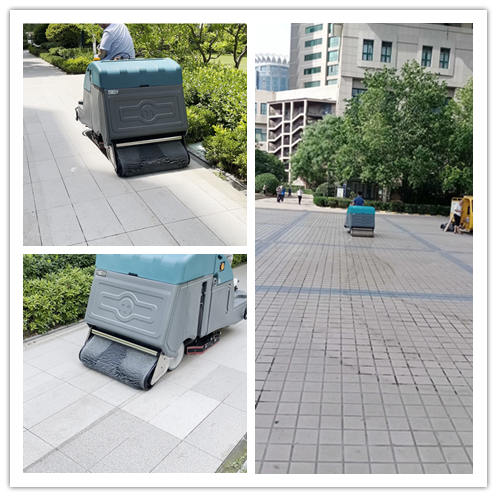 "鋼鐵拖把"來襲！QT800駕駛式洗地車：大面積清潔新紀元
